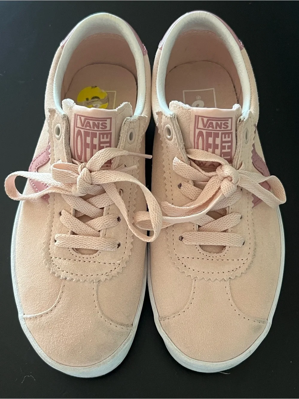 Converse Kids Pink Suede Sneakers with Light Pink Accent